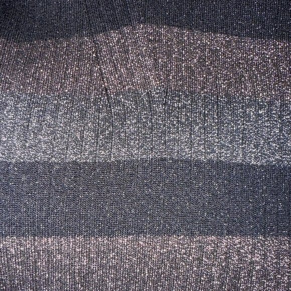 Athleta Dress Metallic Stripe Sweater Dress - Picture 4 of 5